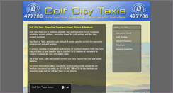 Desktop Screenshot of golfcitytaxis.co.uk